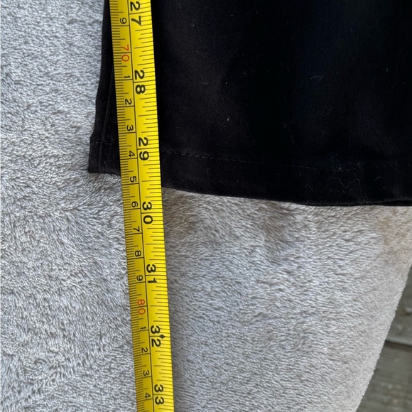 Elegant Black Dress Pants with Soft Matte Finish - Picture 5 of 15